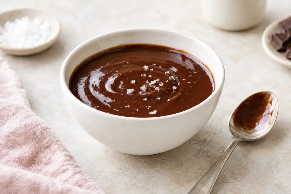 Salted Butter Chocolate Sauce