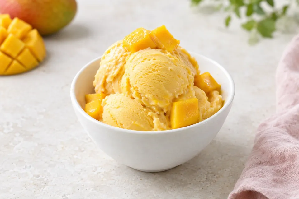 Mango Frozen Yogurt