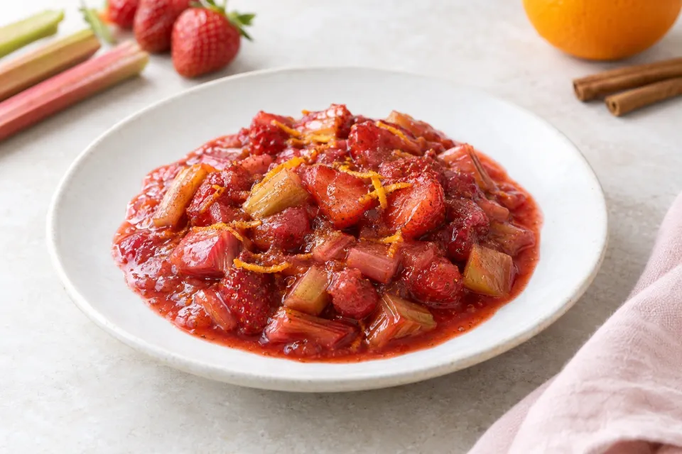 Strawberry-Rhubarb Compote