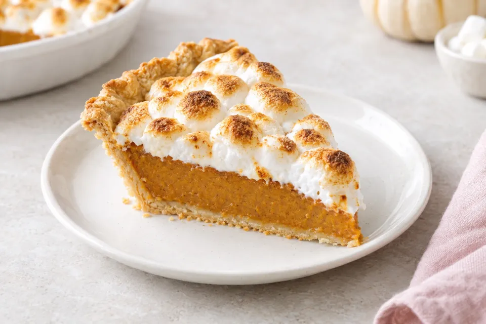 Pumpkin Marshmallow Pie