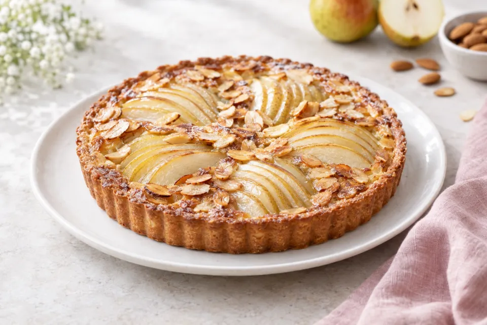 Pear-Almond Tart