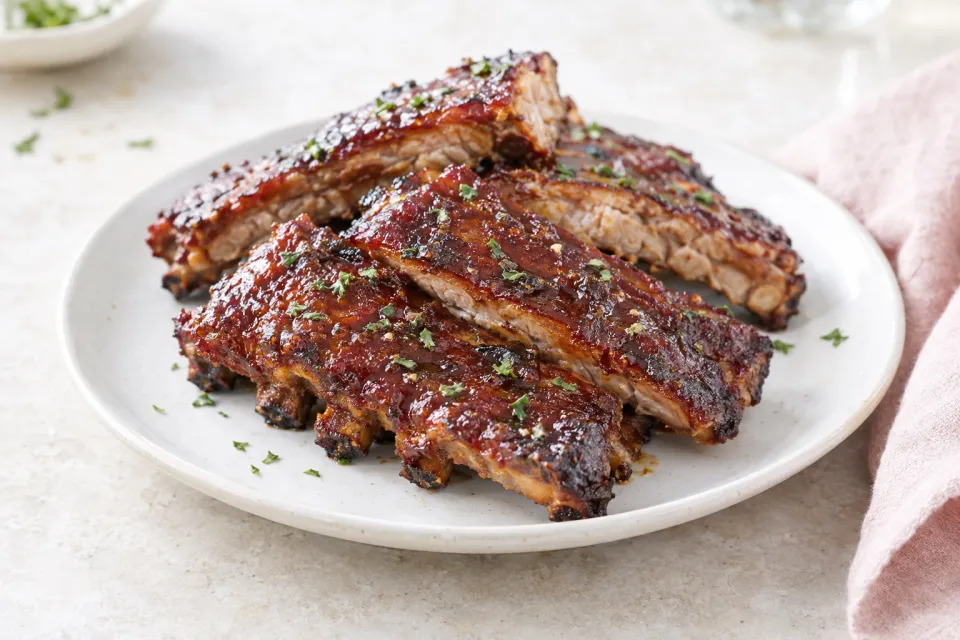 Easy Oven-Baked Barbecue Ribs