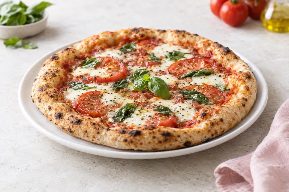 Tomato-Basil Pizza