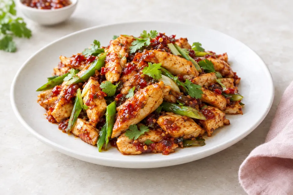 Stir-Fried Chicken with Chile Jam