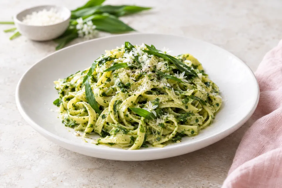 Wild Garlic Pasta