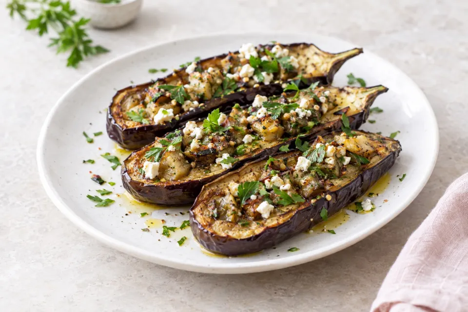 Oven-Roasted Eggplant