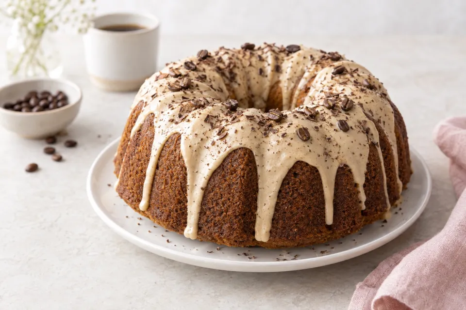 Coffee Crème Bundt Cake