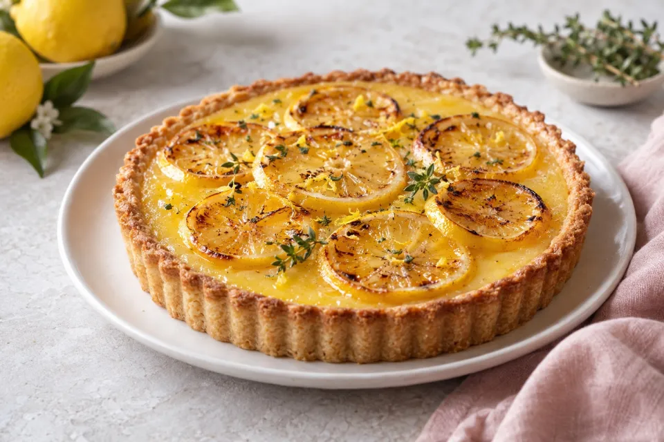 Roasted Lemon Tart