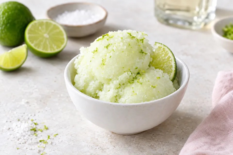Tequila-Lime Sorbet