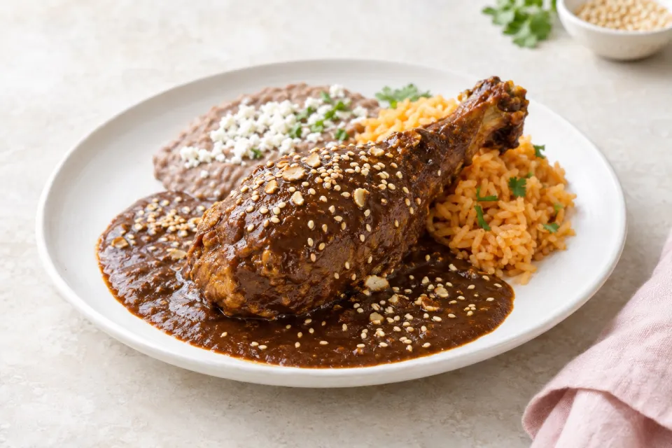 Mexican Turkey Drumstick Mole
