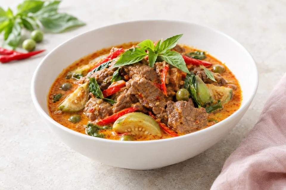 Spicy Thai Beef Curry
