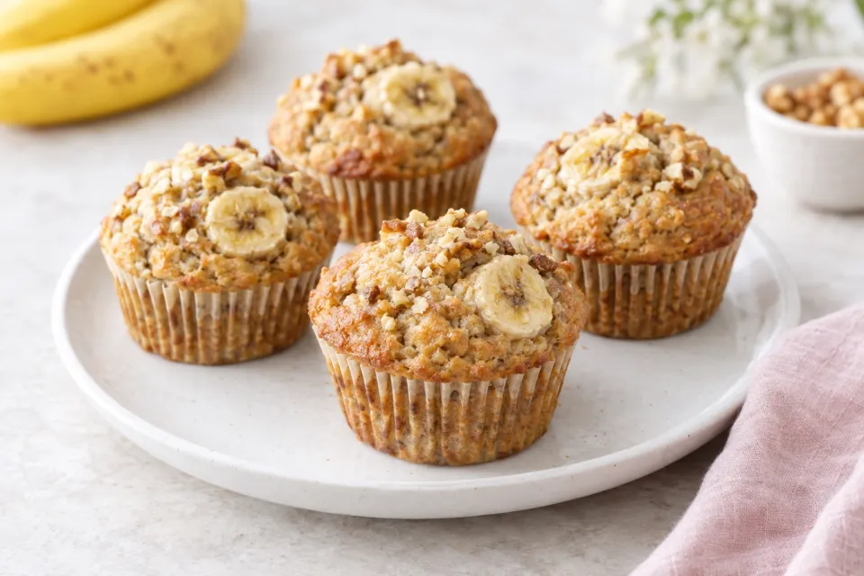 Gluten-Free Banana Muffins