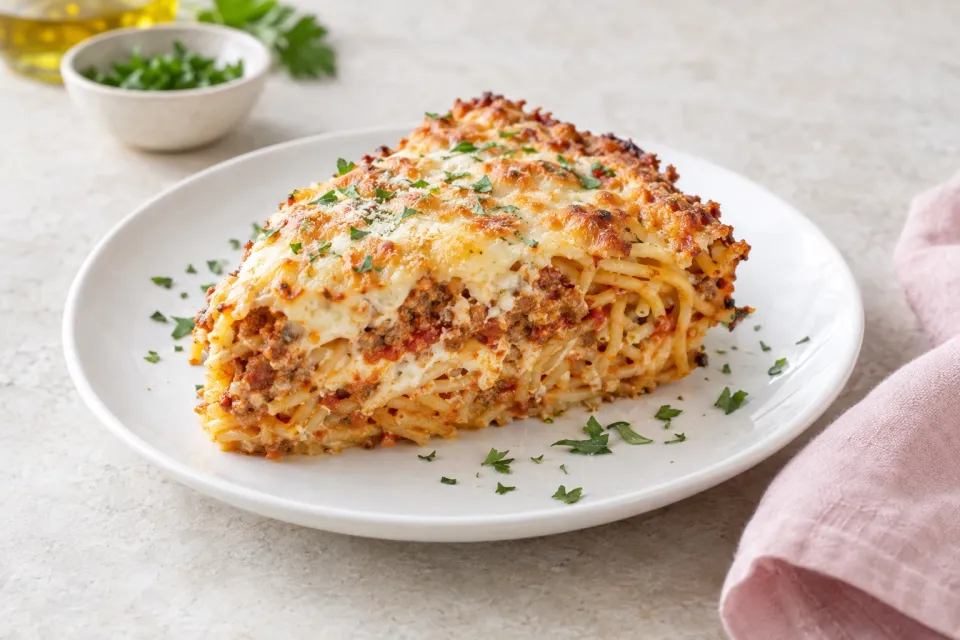 Spaghetti Pie