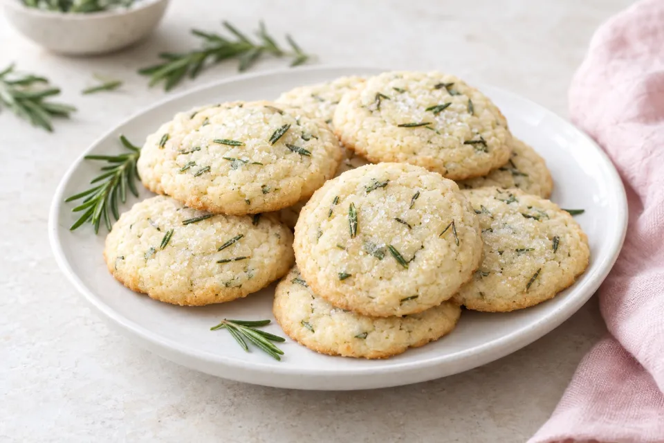 Rosemary Sugar Cookies