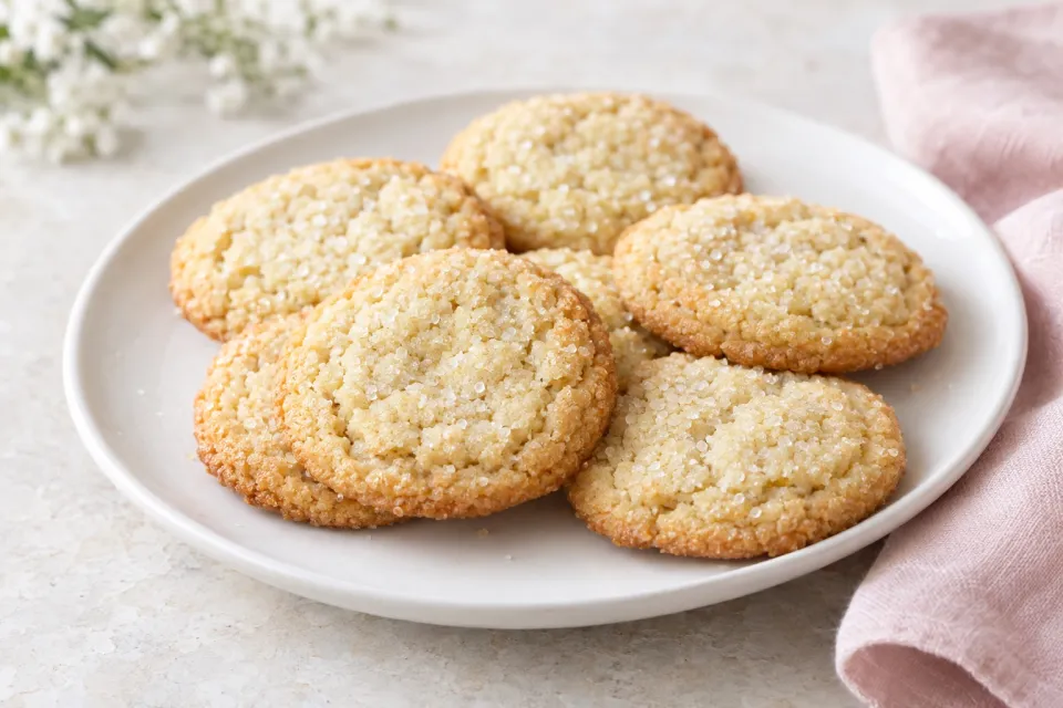 Crunchy Sugar Cookies