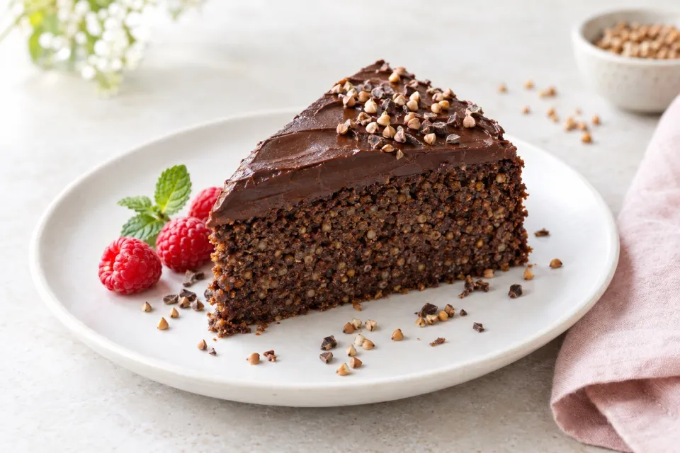 Chocolate-Buckwheat Cake