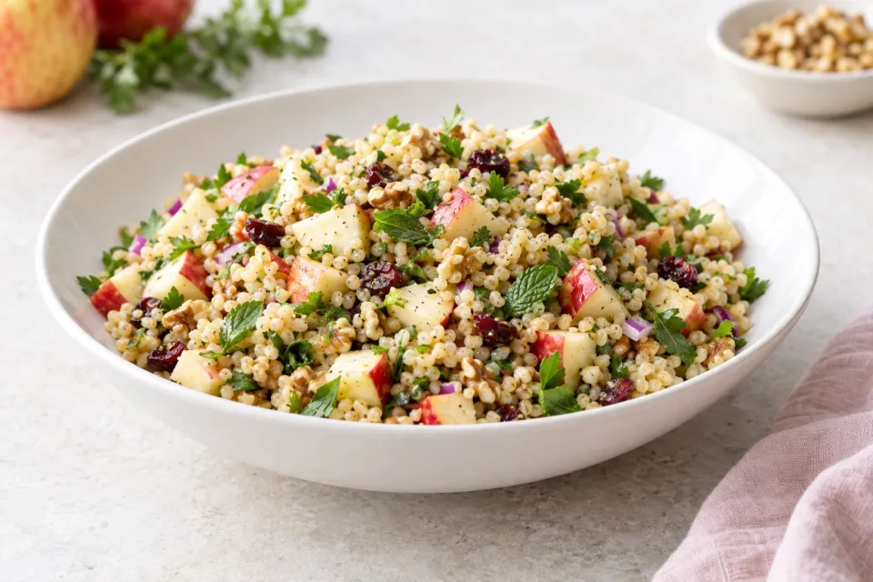 Bulgur and Apple Salad