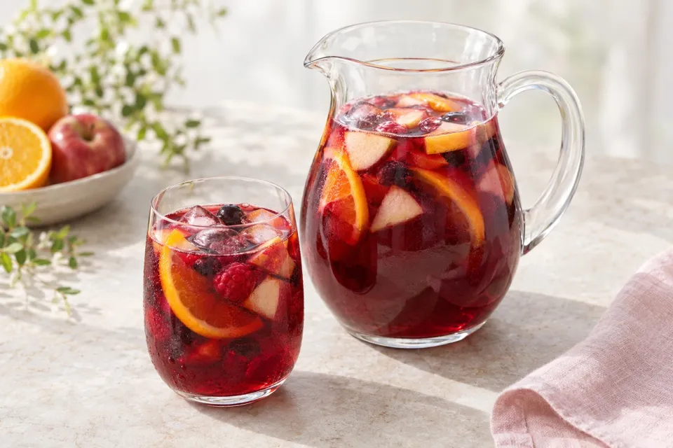 Red Sangria Mocktail