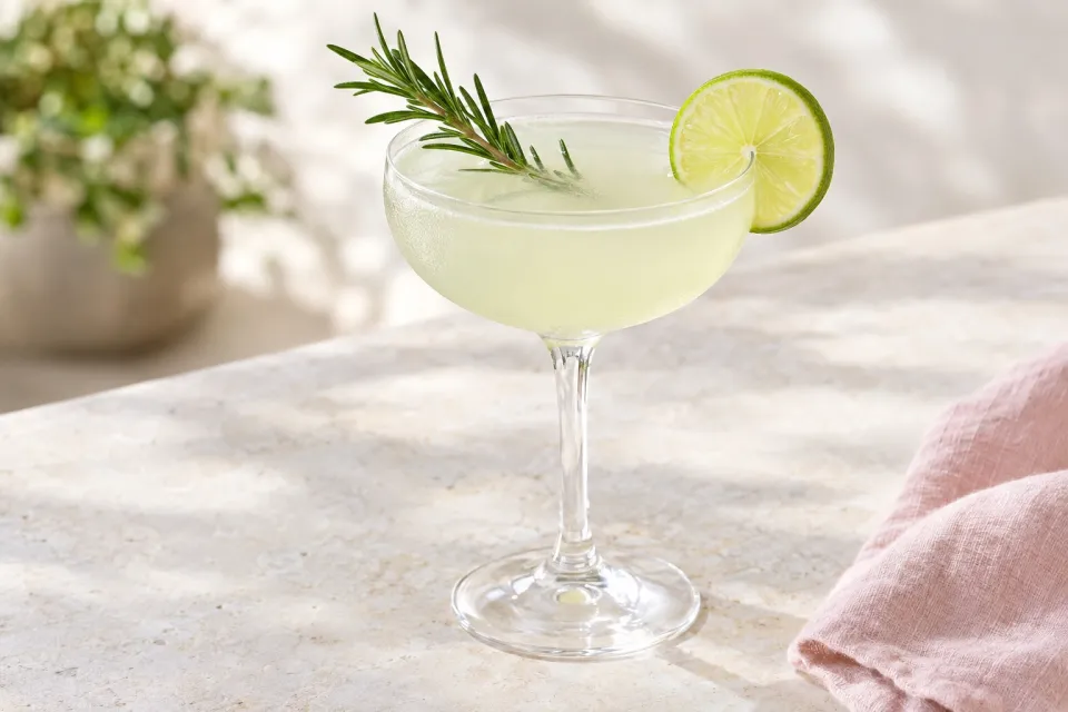 Rosemary Gimlet Mocktail