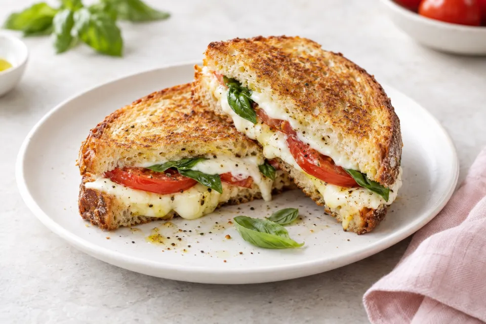 Caprese Grilled Cheese