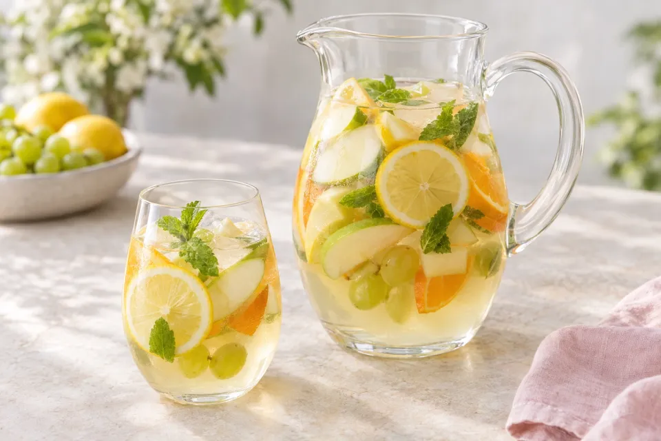 White Sangria Mocktail