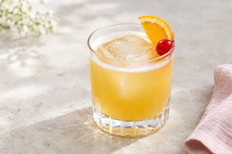Whiskey Sour Mocktail