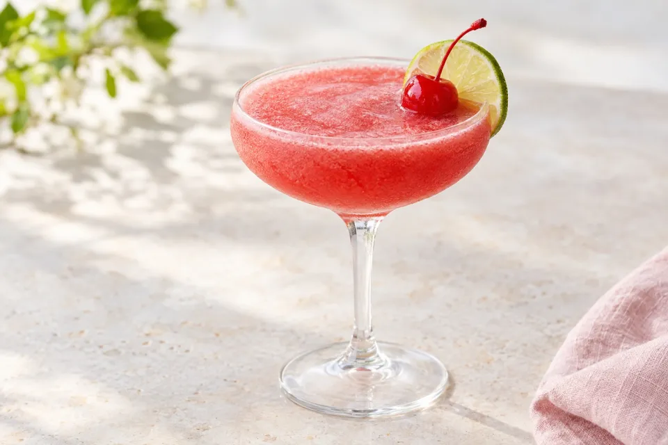 Cherry Lime Daiquiri Mocktail