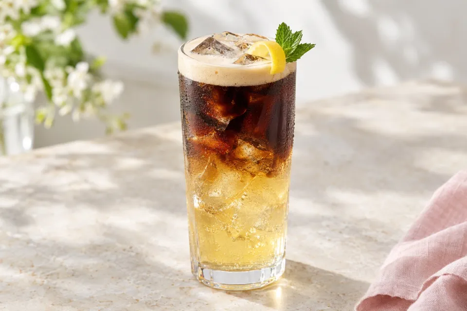 Black Velvet Mocktail