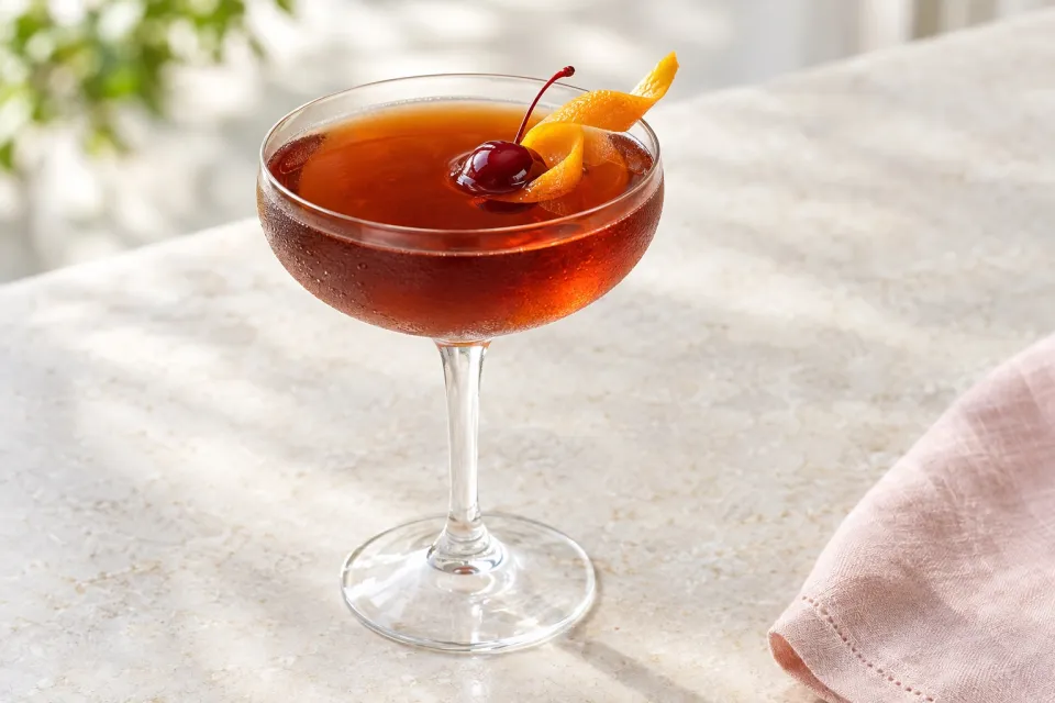 French Manhattan Mocktail