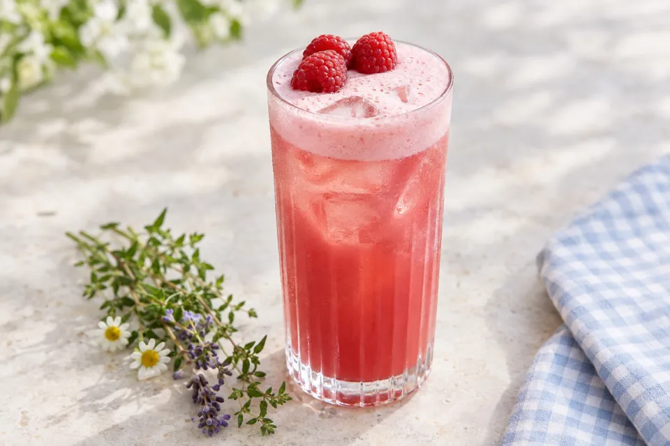 Clover Club Mocktail