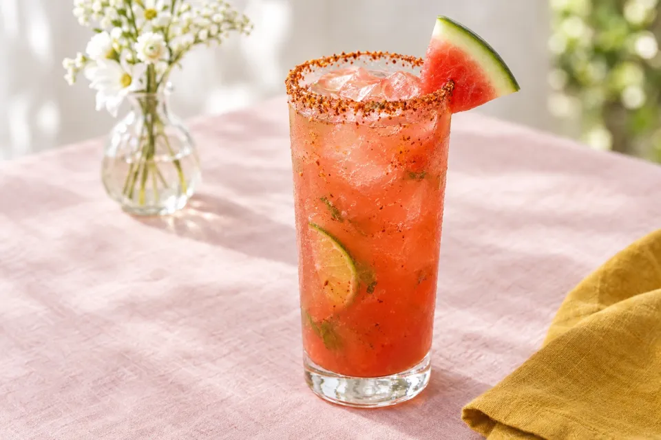 Watermelon Chile Lime Mocktail