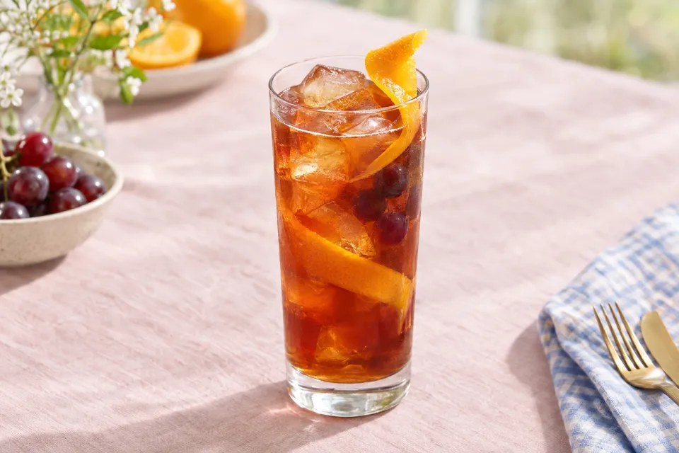 Bittersweet Orange Black Tea Mocktail