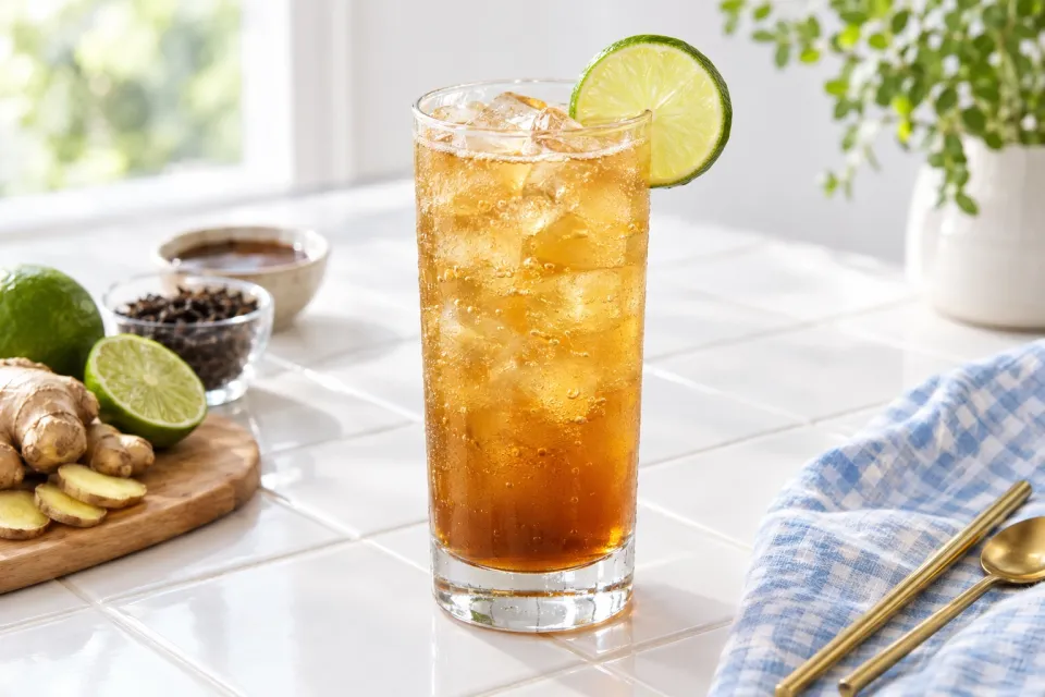 Ginger Lime Mule Mocktail