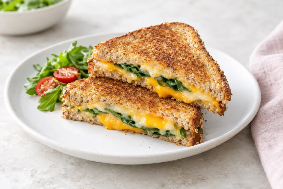 Healthy Grilled Cheese Sandwich