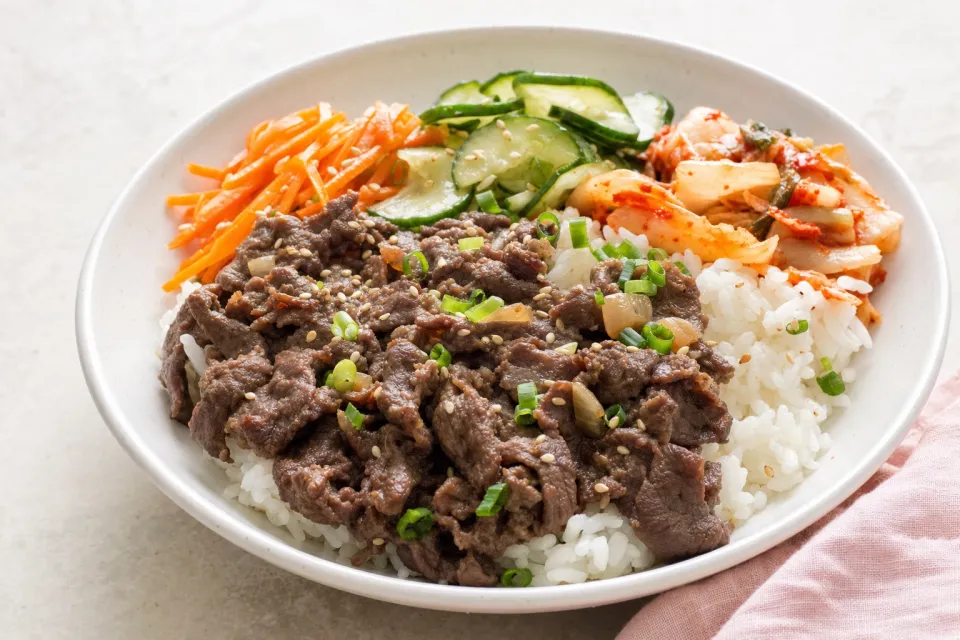 Sous Vide Beef Bulgogi Bowls