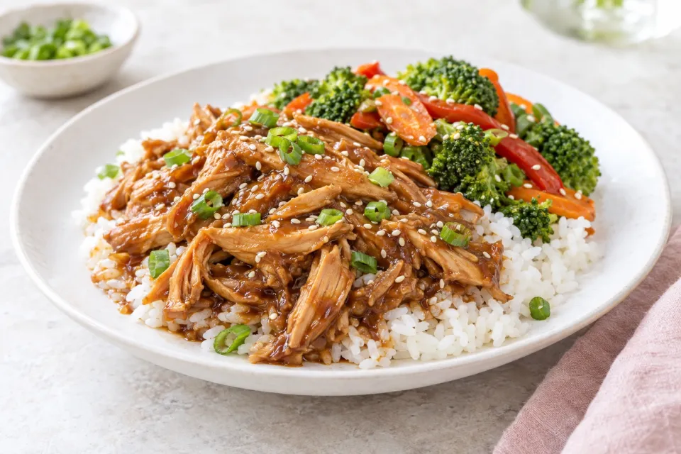 Slow Cooker Chicken Teriyaki