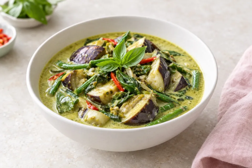 Eggplant Green Curry