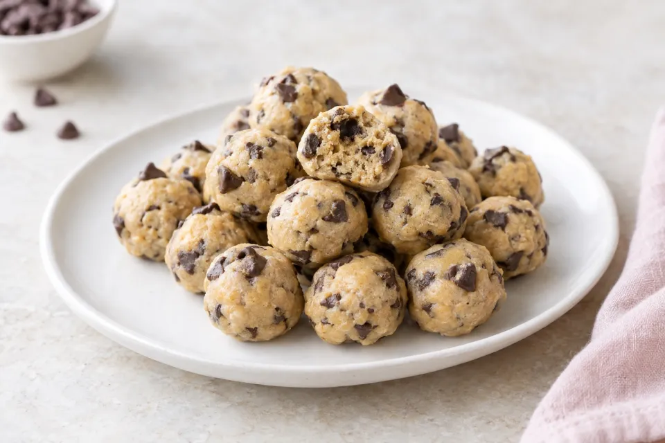 Chocolate Chip Cookie Dough Bites