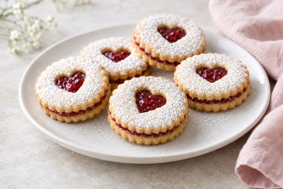 Linzer Cookies
