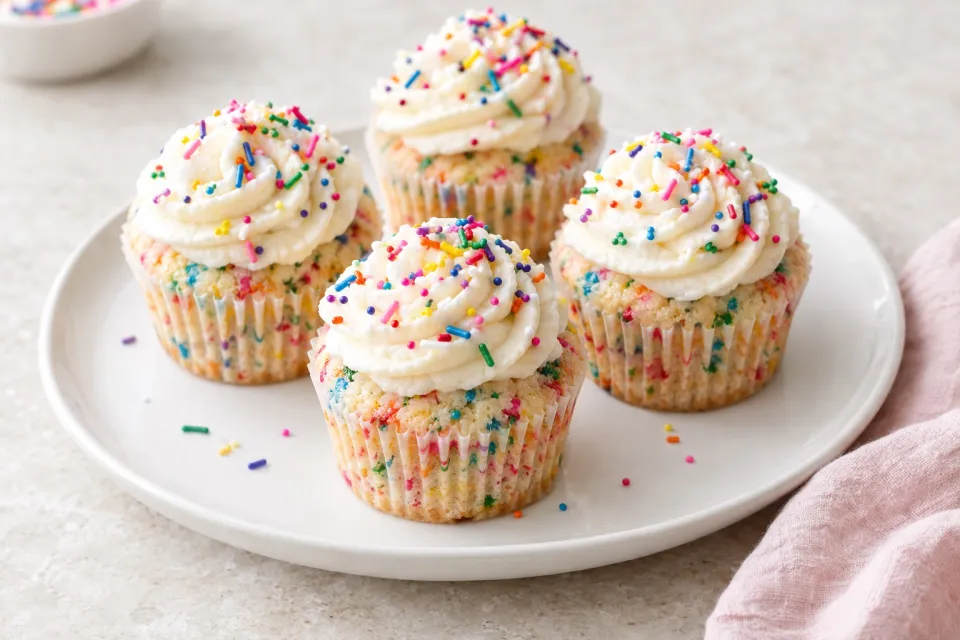 Funfetti Cupcakes