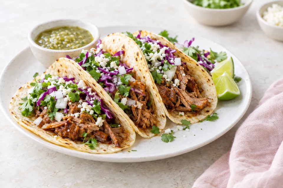 Slow Cooker Pork Tacos