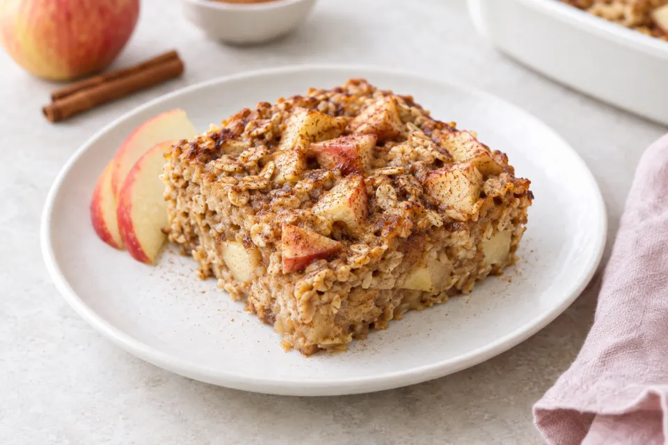 Apple Cinnamon Baked Oatmeal
