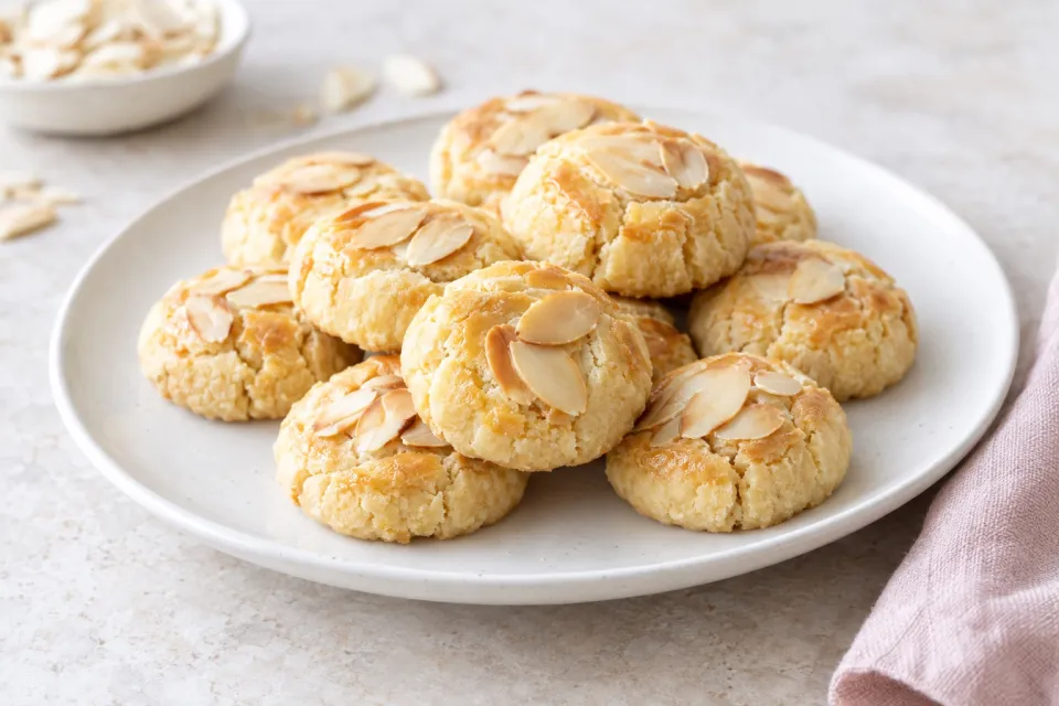 Chinese Almond Cookies