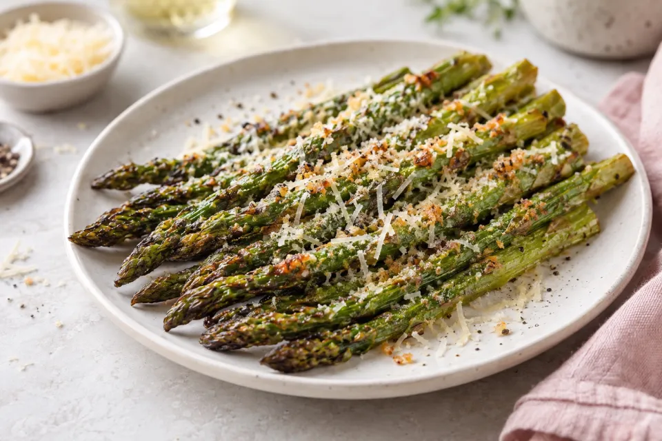 Roasted Parmesan Asparagus