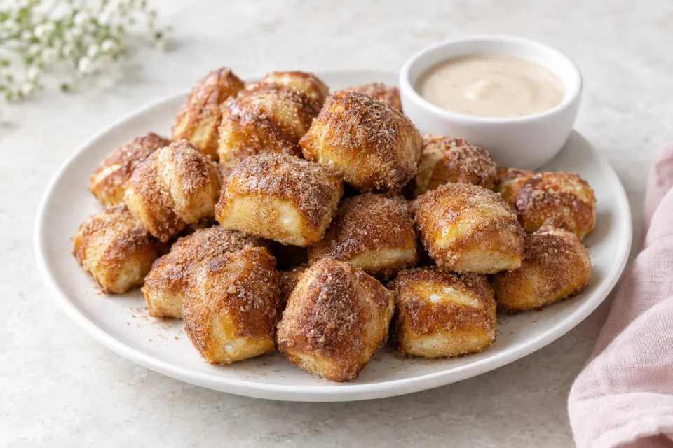Auntie Anne’s Copycat Cinnamon Sugar Pretzel Bites