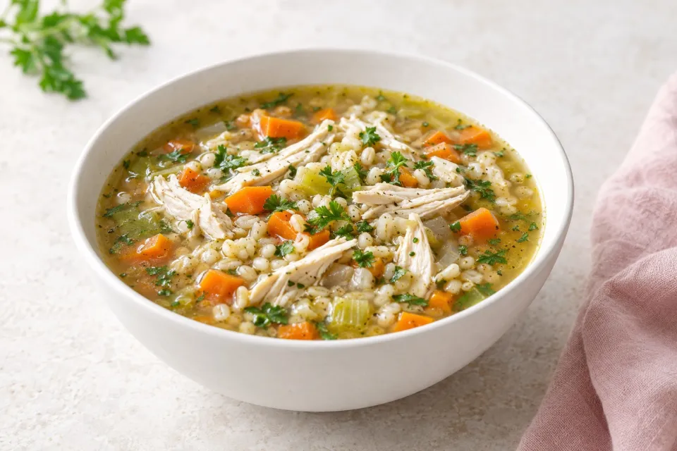 Chicken and Barley Soup