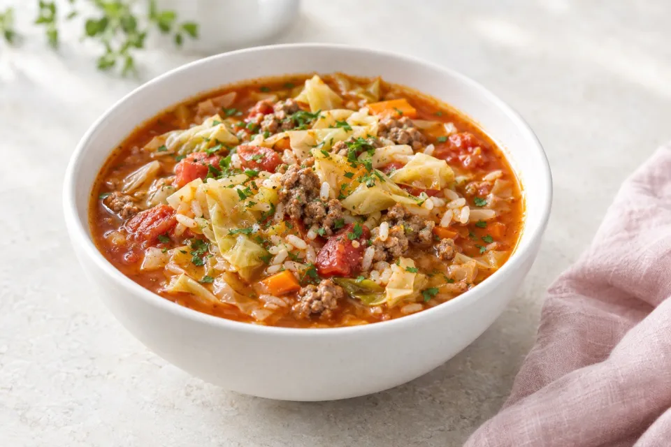 Cabbage Roll Soup