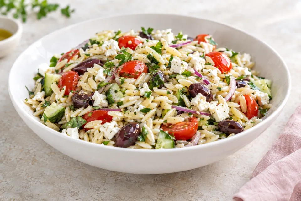 Greek Orzo Salad