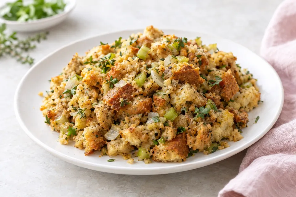 Slow Cooker Stuffing