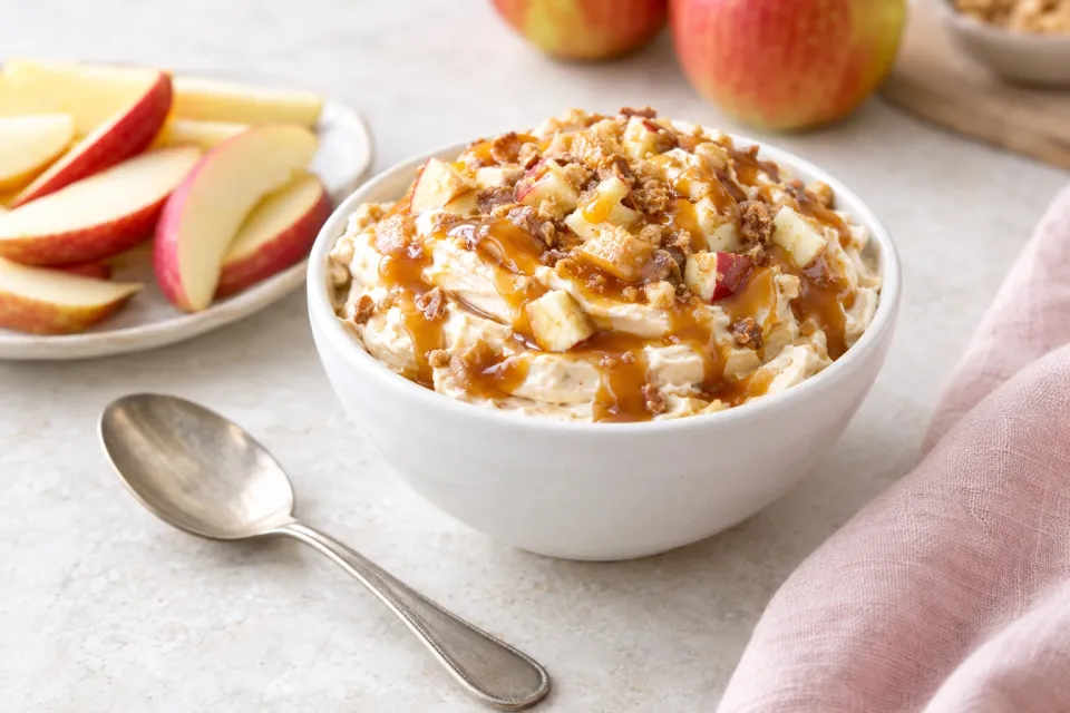 Caramel Cheesecake Apple Dip
